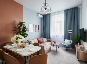 Квартира GM Apartments Тихая и уютная Трехкомнатная на Краснопресненской набережной