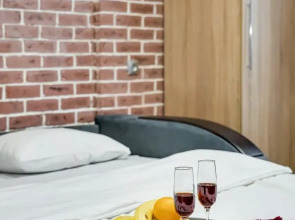 Апартаменты Red студия рядом с ТРЦ Горизонт