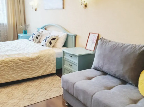 Квартира EL'HOME Евродвушка с панорамным видом на Волгу