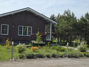S Kaminom I Saunoy U Ozera Private House