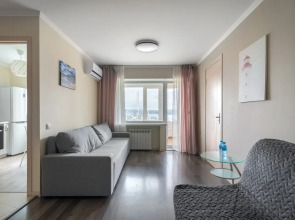 Апартаменты Двухкомнатные с двуспальной кроватью и двумя диванами