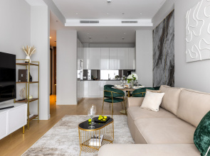 Квартира GM Apartments Суперсовременная Видовая Квартира в Neva Towers