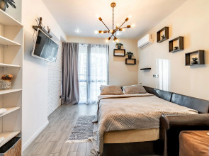 Апартаменты Sun city apartments ЖК Сокол с балконом