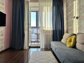 Квартира EL'HOME Евродвушка с панорамным видом на Волгу