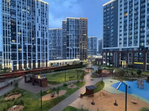 Квартира Евродвушка FamilyStyle в Новом районе Москвы