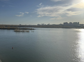 Апартаменты Hugge Place Студия с видом на ОБЬ