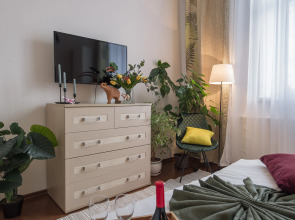 Квартира GM Apartments Стильная Трехкомнатная на Бульварном кольце