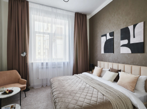 Квартира GM Apartments Тихая и уютная Трехкомнатная на Краснопресненской набережной