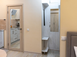 Апартаменты стильные Морент 25 кв. м на 7 этаже в ЖК «Сорренто Парк»