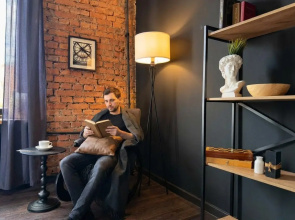 Апартаменты двухкомнатные Hygge Karelia в стиле Loft
