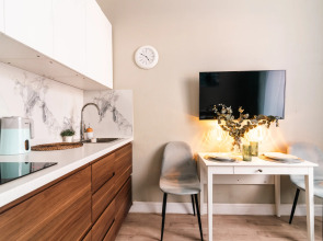 Апартаменты Студия Bon Voyage у метро Окружная