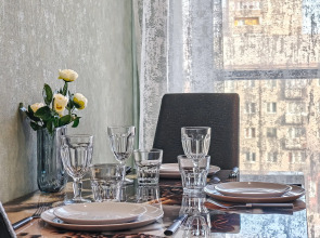 Апартаменты Stepanenkov с угловой гостиной на Комсомольском 6