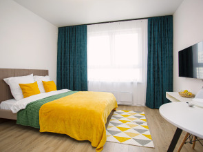 Апартаменты УК «АТМОCФЕPА» – евродвушка Лазурный берег