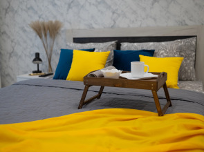 Апартаменты Unique Apart Канарейка напротив ЛДК и Кузбасс-Арены на 1-ой Заречной 9