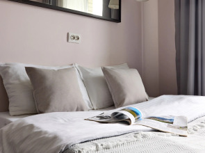 Квартира Студия Бирюза в 3 минутах пешком от метро Лесная