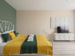 Квартира 1-к недалеко от залива на Пирогова 1/3 от RentAp, 4 сп.места