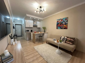 Апартаменты Студия Алма с  прекрасным видом на город