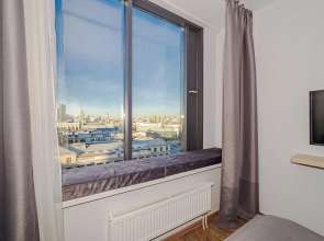 Апартаменты Rooms-ekb in Radius Central House с видом на город (9 этаж)