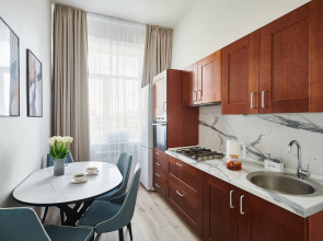 Квартира GM Apartments Тихая и уютная Трехкомнатная на Краснопресненской набережной