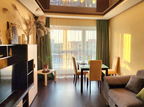 Апартаменты Просторная 2х комнатная квартира для комфортного отдыха на морском побережье