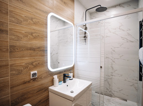 Апартаменты Lalapart Bluesky евродвушка на Новодмитровской улице