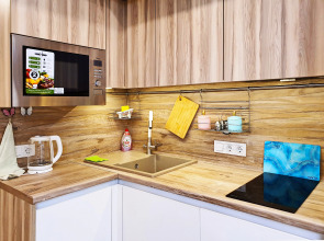 Квартира Уютные современные апартаменты рядом с центром