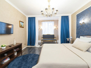 Апартаменты двухкомнатные с видом на Волгу на ул.К.Маркса 44, м.Стрелка. Сова-Дом