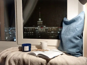 Апартаменты двухкомнатные с Видом на Привокзальную Площадь Hygge Karelia