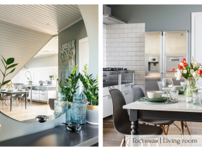 МАНСАРДА 170м² от Minin Apartments