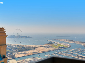 Апартаменты Bnbmehomes 54th Floor Sea View Heart of Marina - 5407