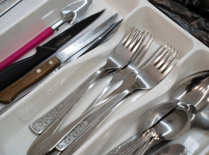 Квартира Студия Люкс в Синих Тонах