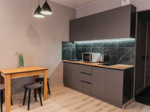 Квартира Стильная Студия с Джакузи Рядом с ЖД Вокзалом