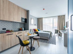 Апартаменты Sova Yard View Blue