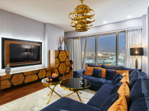 Квартира GM Apartments Шикарная Двушка в Москва Сити в Башне Око