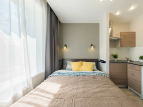 Апартаменты Жить Хорошо в 10 минутах пешком от АЭРОПОРТА