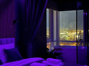 S Panoramnym Vidom Na Gorod I Vannoy Apartments