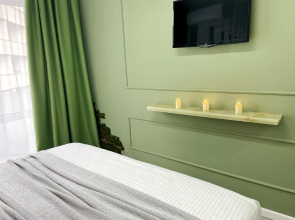 Апартаменты с балконом 3 минуты до моря