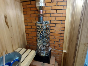 Частный дом Новейший с баней  на дровах недалеко от центра