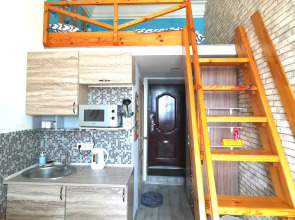 Апартаменты в центре с видом на Золотой мост