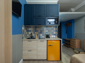 Апартаменты KeyGo 1011 Студия рядом с метро Окружная