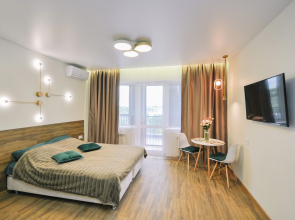 Апартаменты с джакузи у метро на набережной