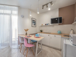 Квартира Стильная студия рядом с аквапарком