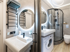 Апартаменты Умные с бассейном у Дендрария