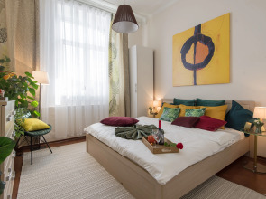 Квартира GM Apartments Стильная Трехкомнатная на Бульварном кольце