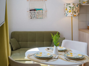 Апартаменты Уютная и новая студия в Кудепсте