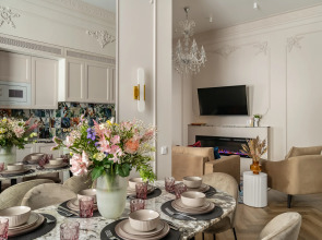 Апартаменты Дизайнерские 3х комнатные с камином Buyartapartments