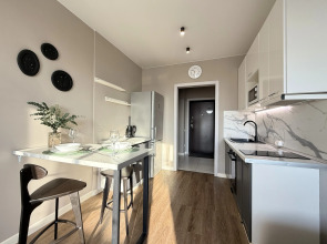 Апартаменты Studio with city view from the 22nd floor