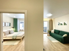 квартира премиум-класса в стиле "эко" с видом на парк и речку