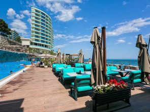 Апартаменты Студия с террасой и видом на море в Скай Плаза 3