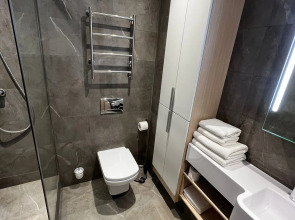 Студия Уютная с красивым видом у метро Технопарк